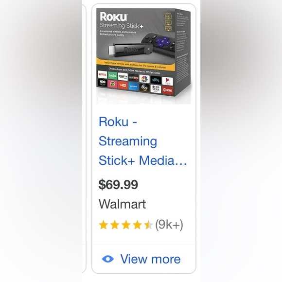 NEW UNOPENED Roku Streaming Stick+ - Picture 2 of 2